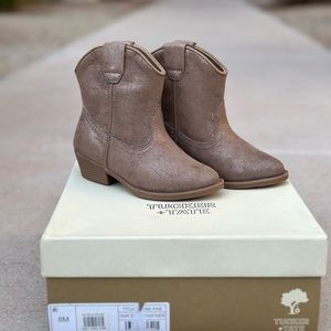 Tucker&Tate Boots/Booties - Tan Sparkle Sz8